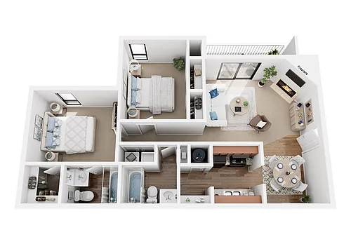 Floor plan Oak