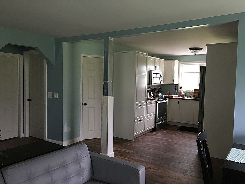 Kitchen from living room