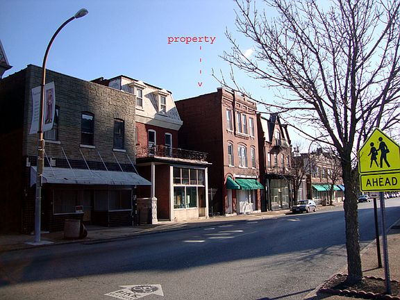 street view to the East