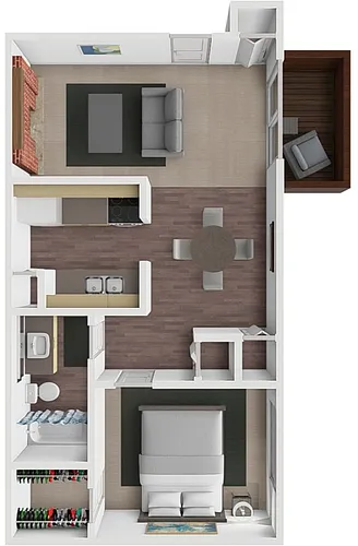 Floor plan Sparrow