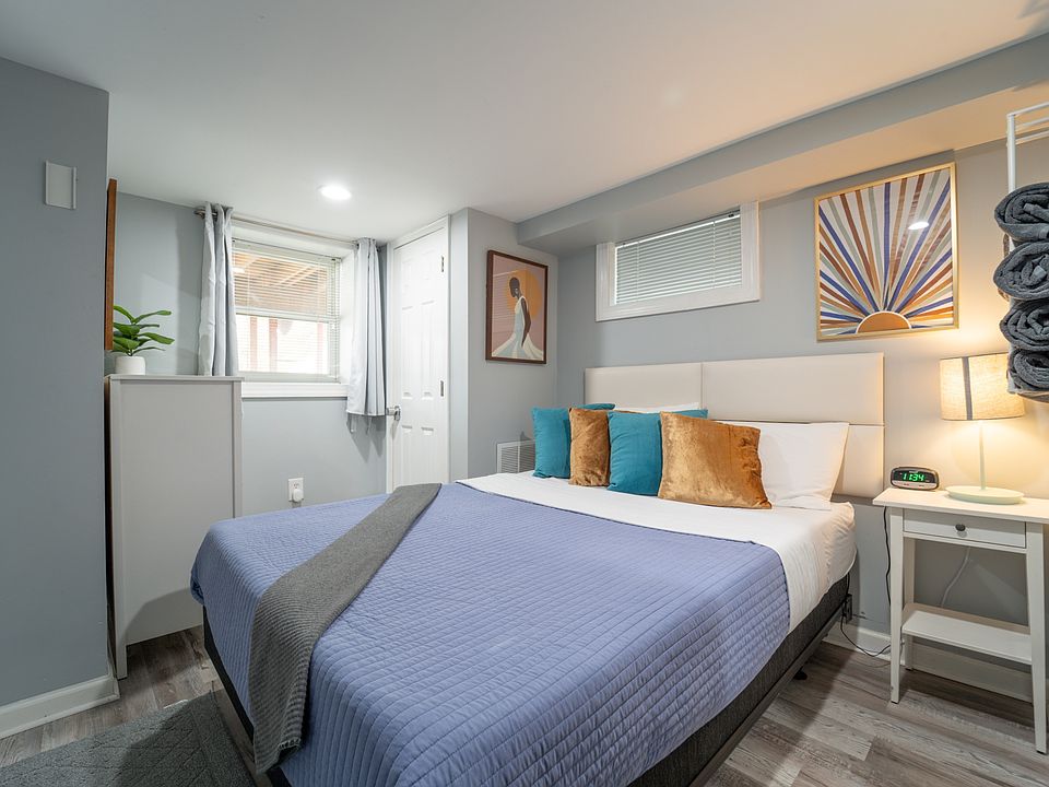 Sleep tight in the second of two bed rooms.