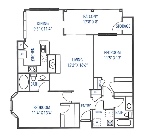 Floor plan Teton