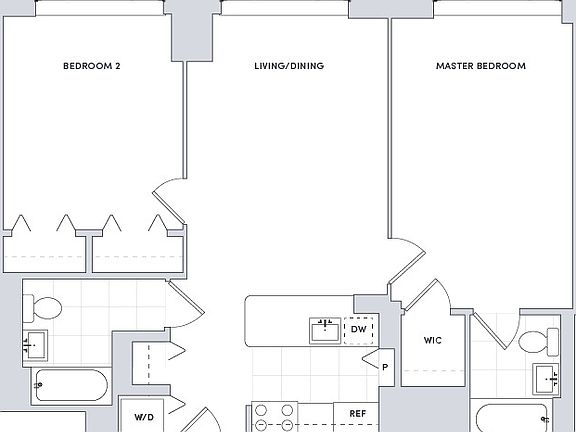 2nd image of 888 Main St APT 1230