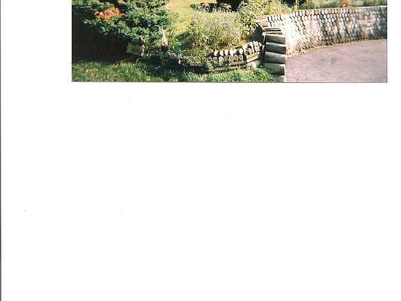 upper landscaped lot