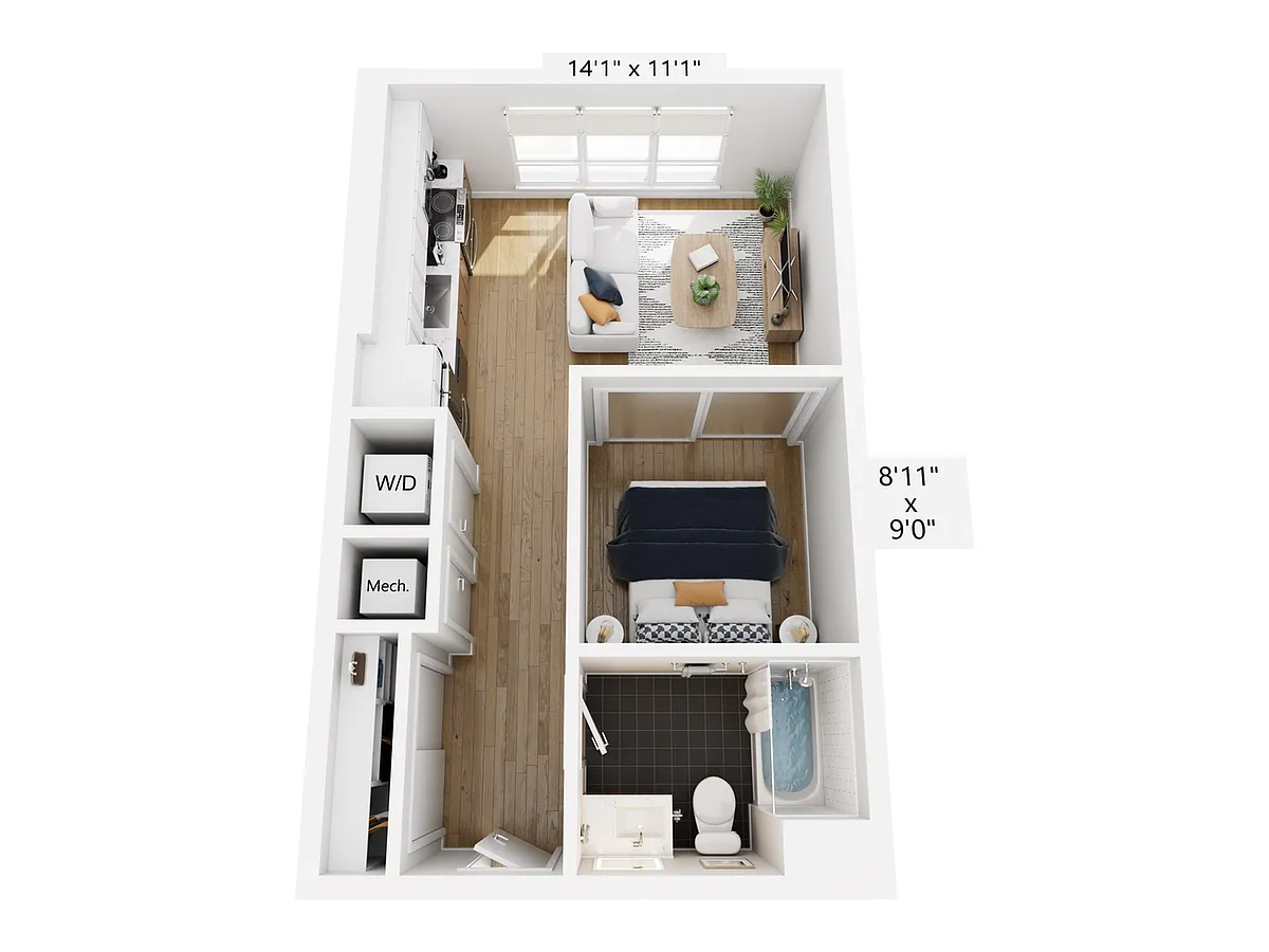Floor plan A2U