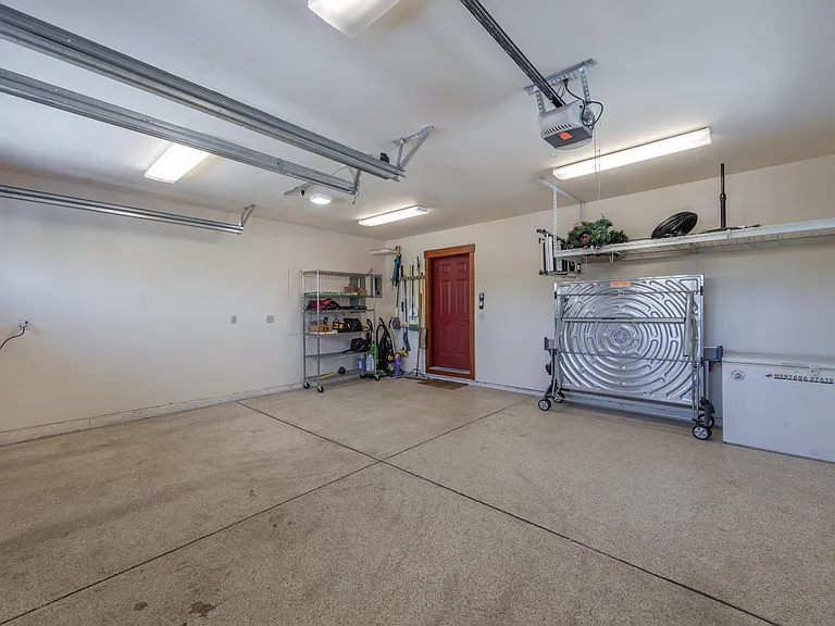 Ping Pong Table for guest use as well as large extra freezer in garage