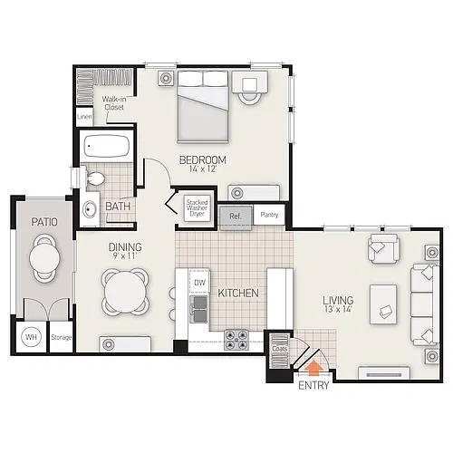 Floor plan Plan 1