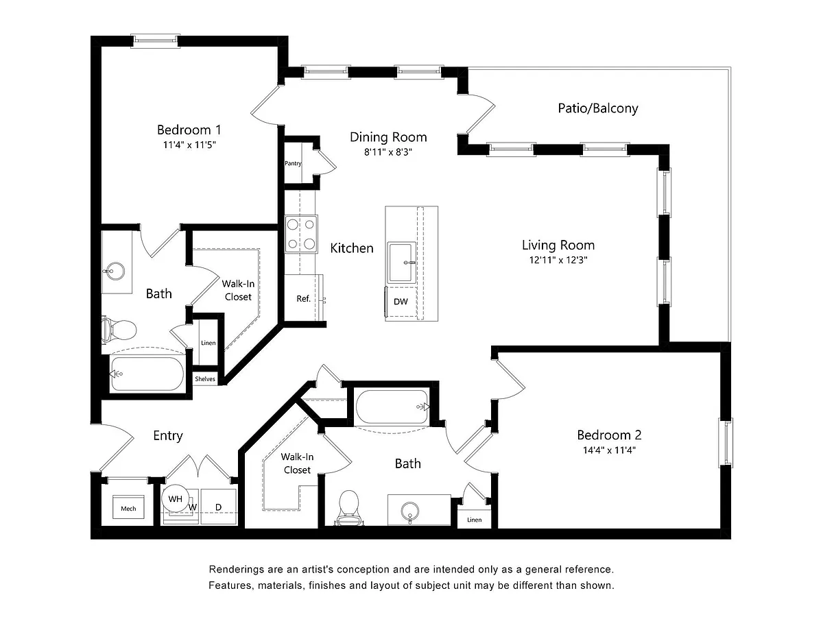 Floor plan 2BiAlt