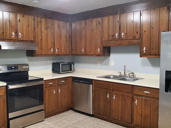 Kitchen with lots of storage and stainless steel appliances