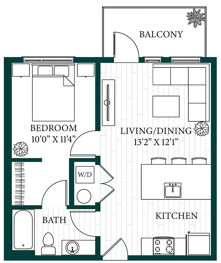Floor plan Sage
