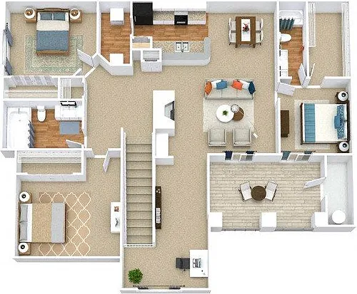 Floor plan Crestline