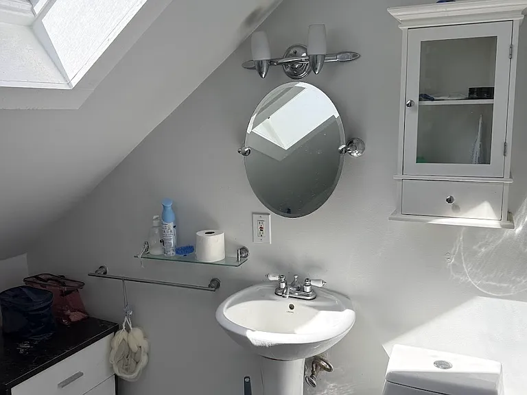 Skylight in the bathroom