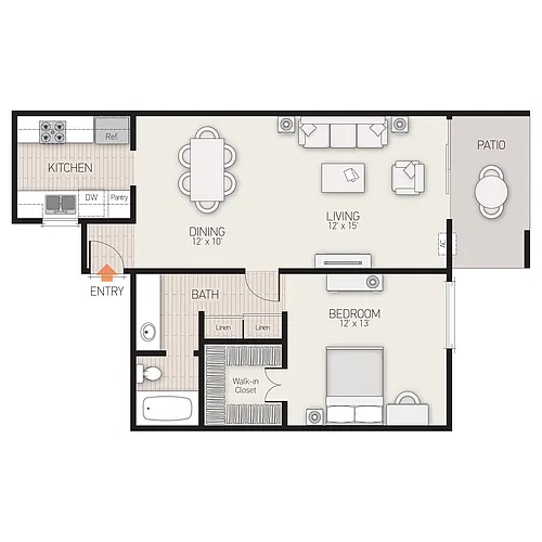 Floor plan Plan 1