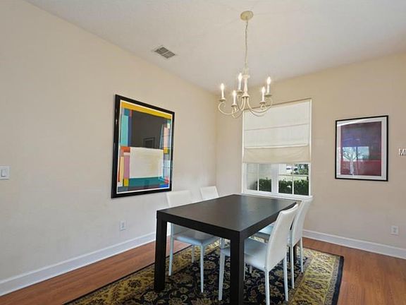 Formal dining room.