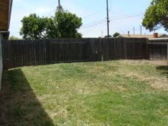 Fenced in Back Yard