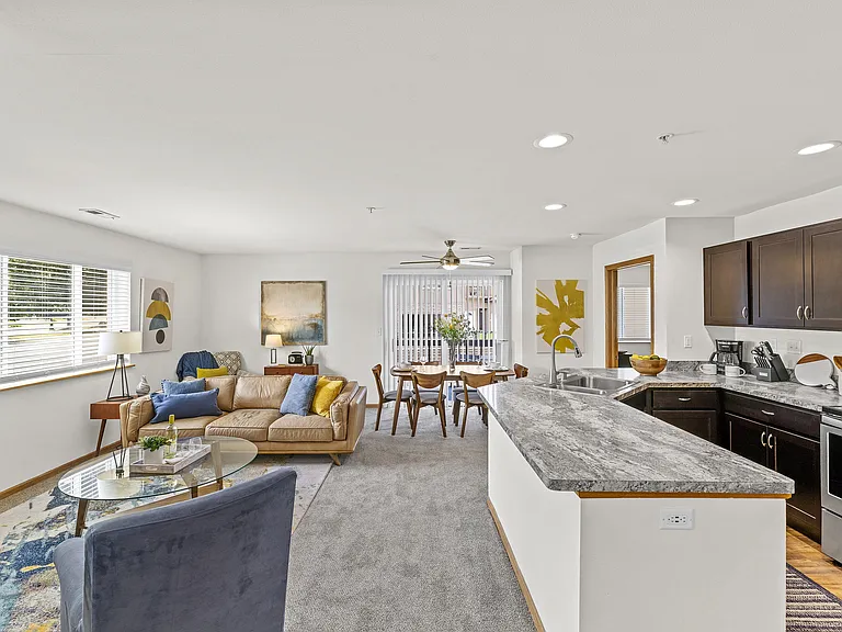 Saddlebrook Apartments Living Room