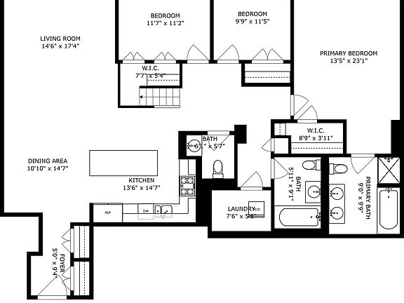 2nd image of 121 W 19th St Penthouse F