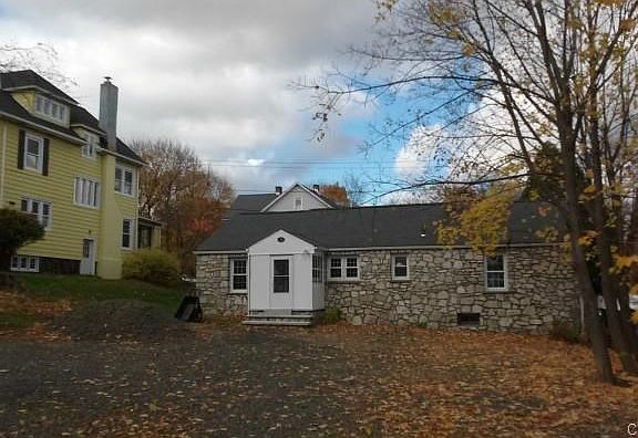 Part of the rear parking behind The Stone House, which you a