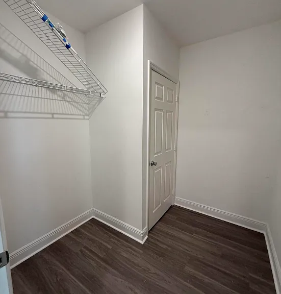 Huge walk-in closet 1st floor bedroom