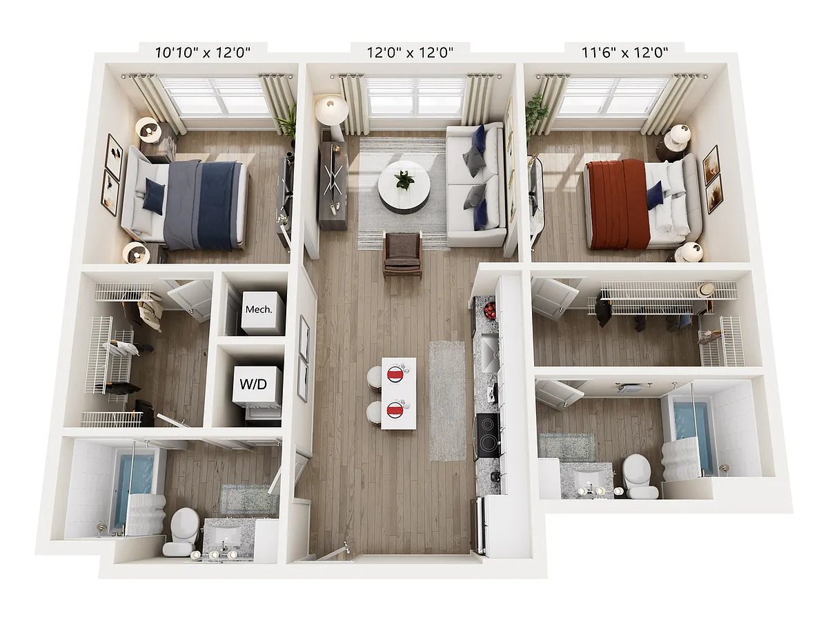 Floor plan B1