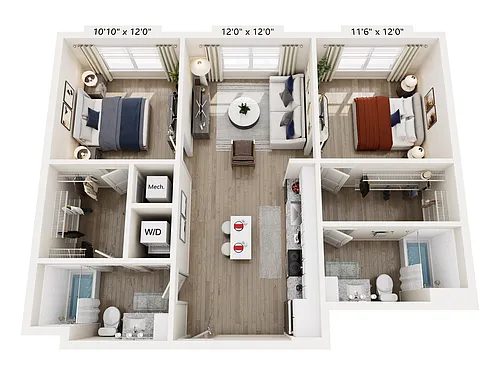 Floor plan B1