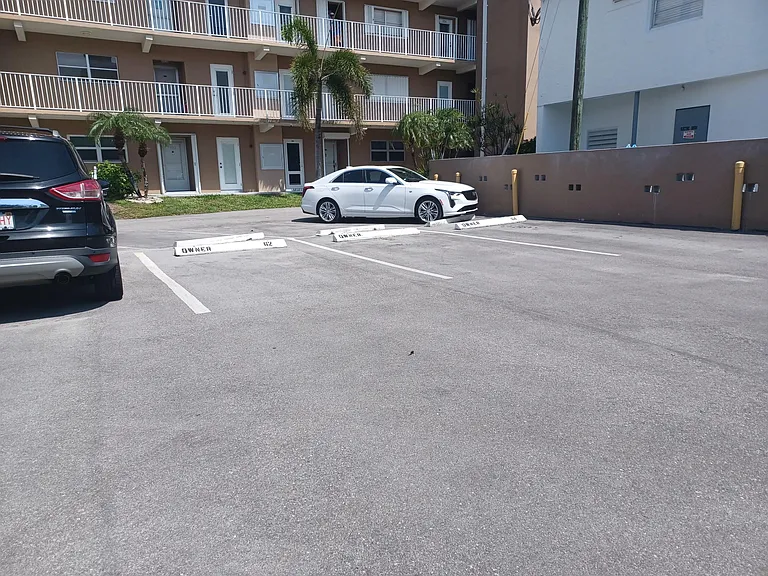 Parking spot 2nd from right
