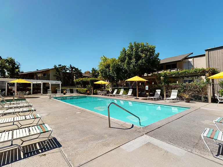 Newport Village Apartments | Costa Mesa, CA | Pool Area
