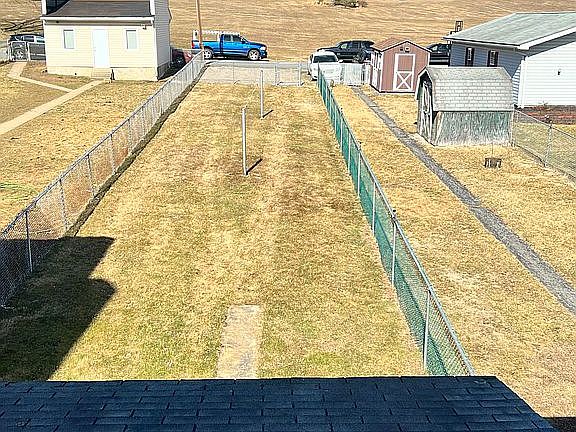 Yard from house