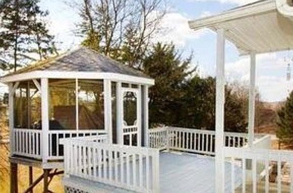Gazebo and deck