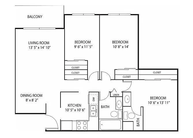 Floor plan Willow