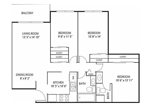 Floor plan Willow