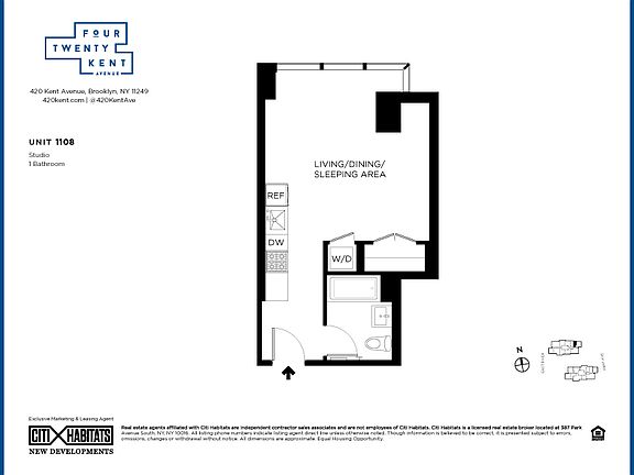 2nd image of 420 Kent Ave APT 1108