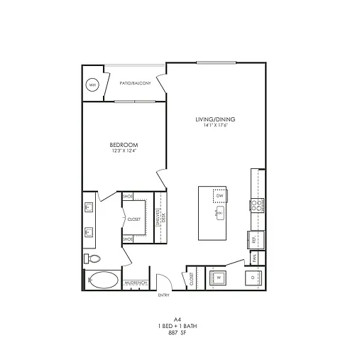 Floor plan A4