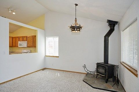 WOOD BURNING FIREPLACE