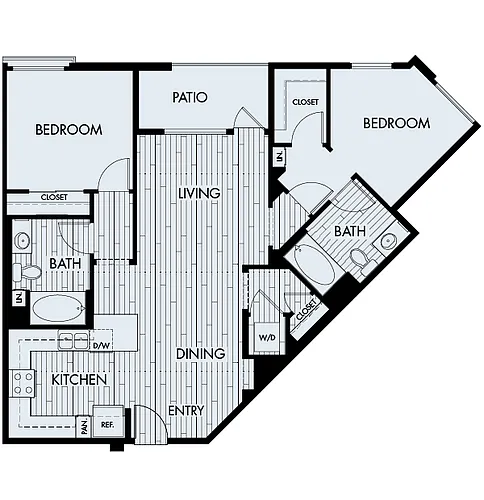Floor plan Plan 2C