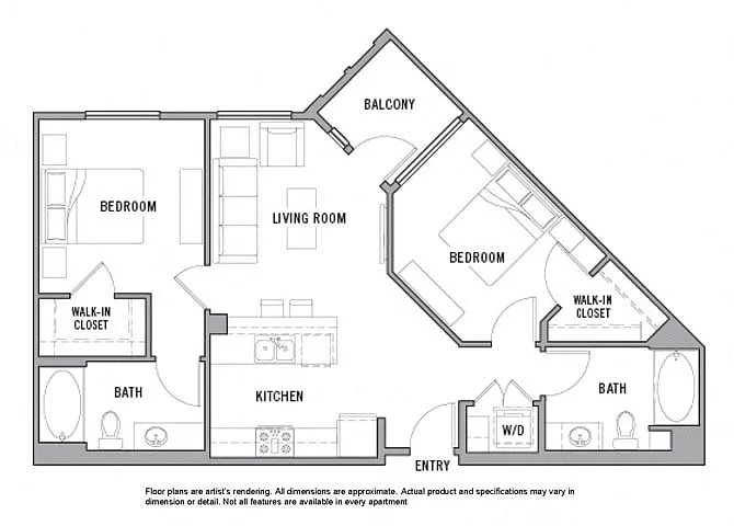 Floor plan 2B