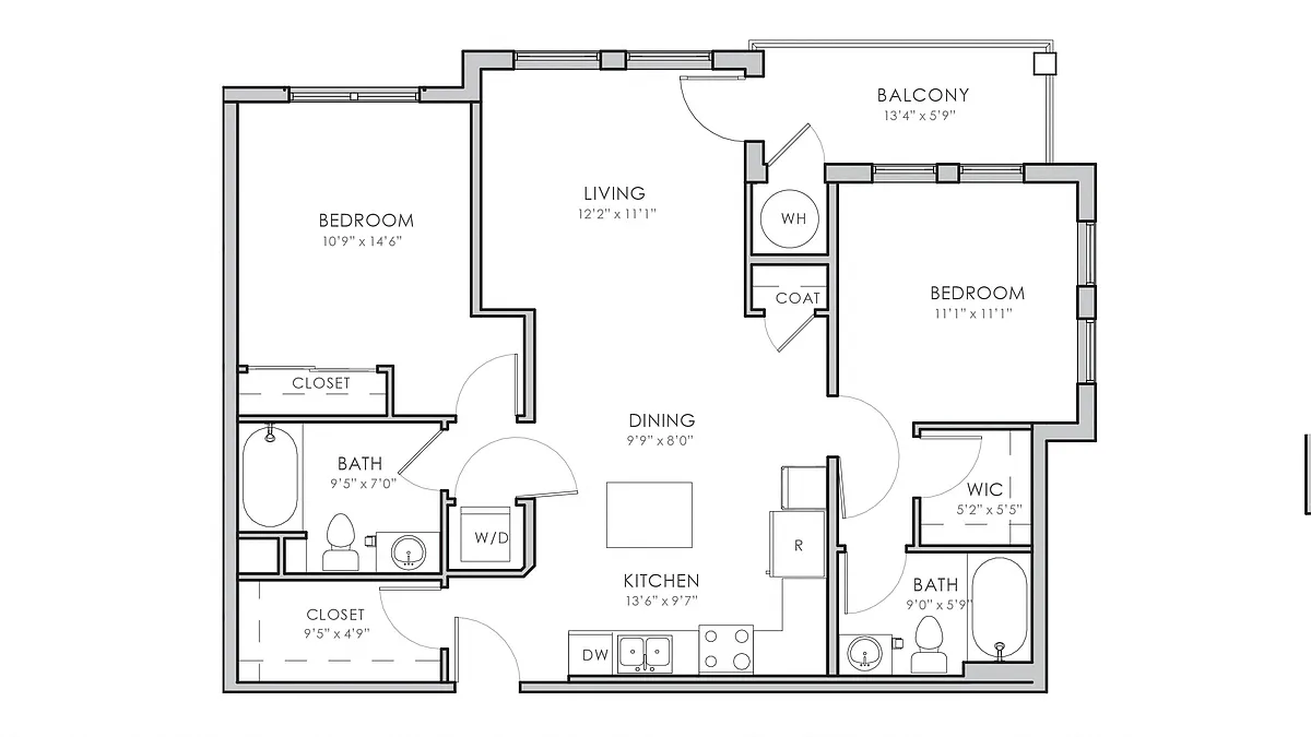 Floor plan B16