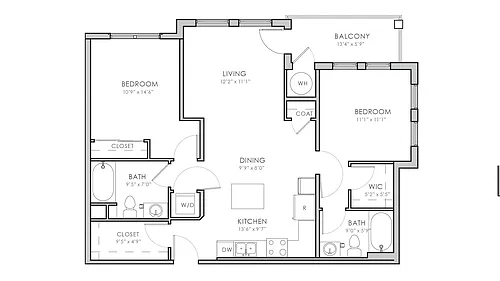 Floor plan B16