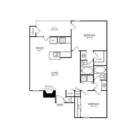 Floor plan B4