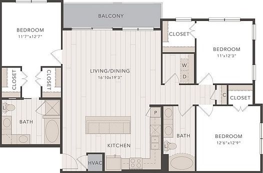 2nd image of 3651 Prairie Waters Dr APT 5228