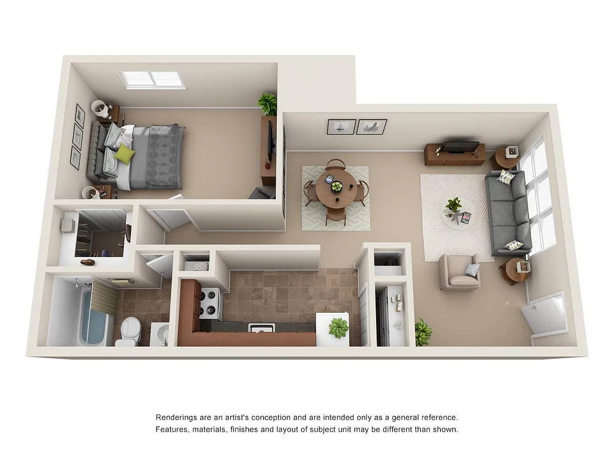 Floor plan The Oak