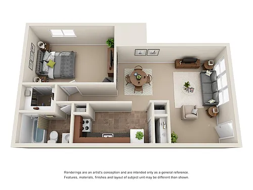 Floor plan The Oak