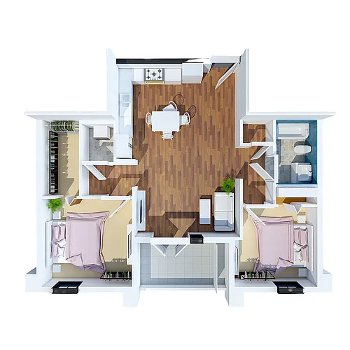 Floor plan B2