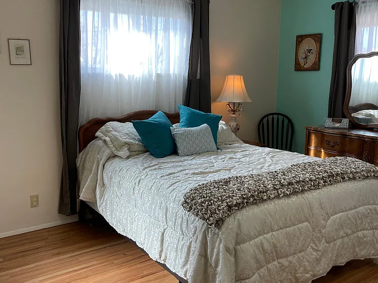 Primary Bedroom With Attached Bathroom