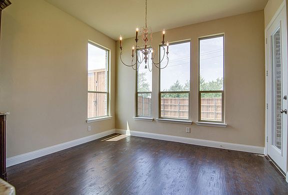 Breakfast nook with patio access
