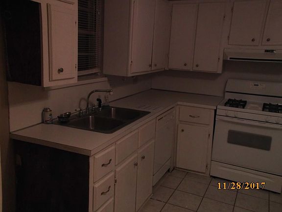 Kitchen with gas range
