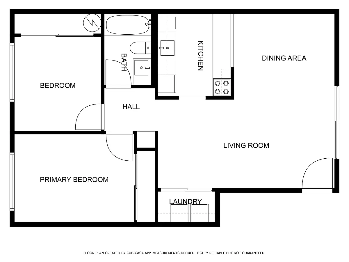 Floor plan 2X1 - C1