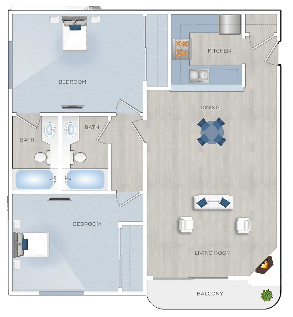 Floor plan D