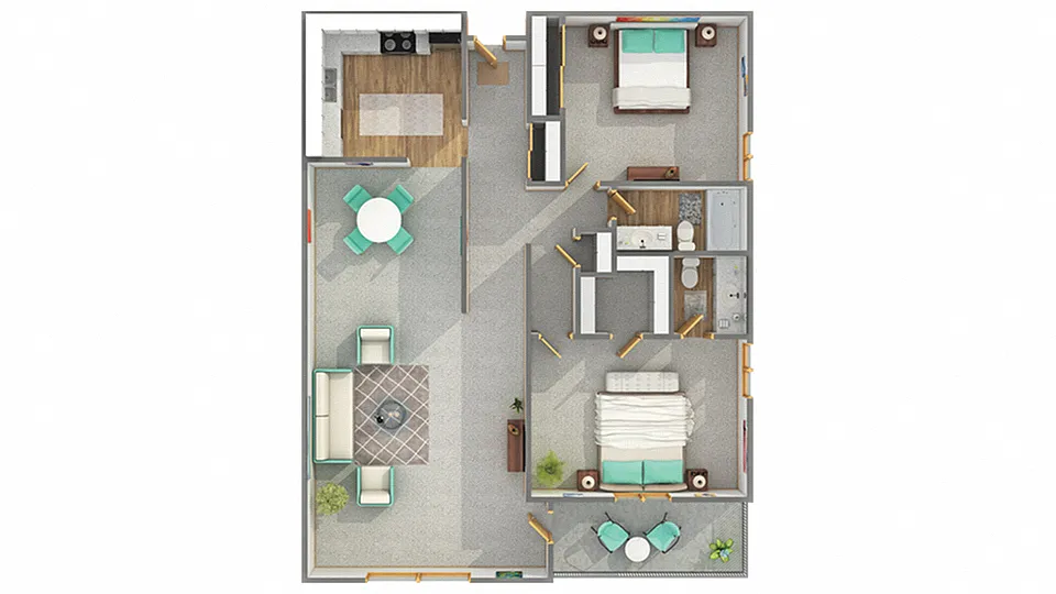 Floor plan The Mulberry
