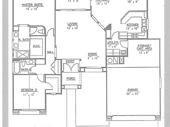 Safford model floor plan